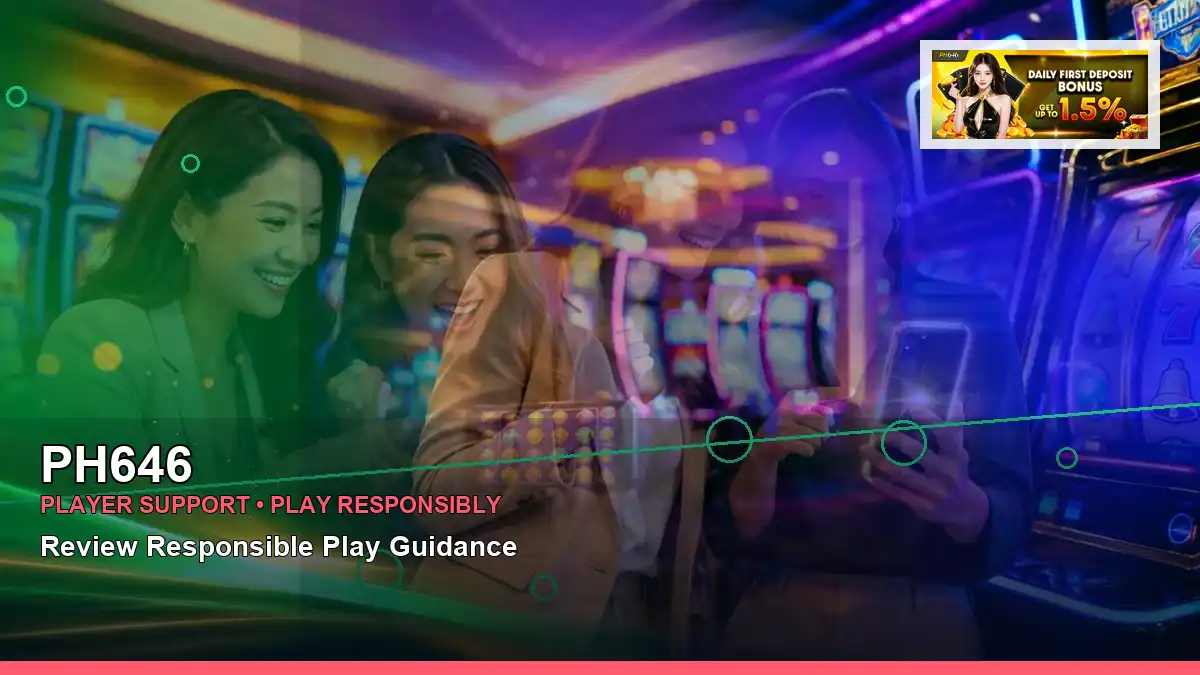 PH646 high-energy first casino deposit and wallet options in a panoramic reel layout for Philippine players