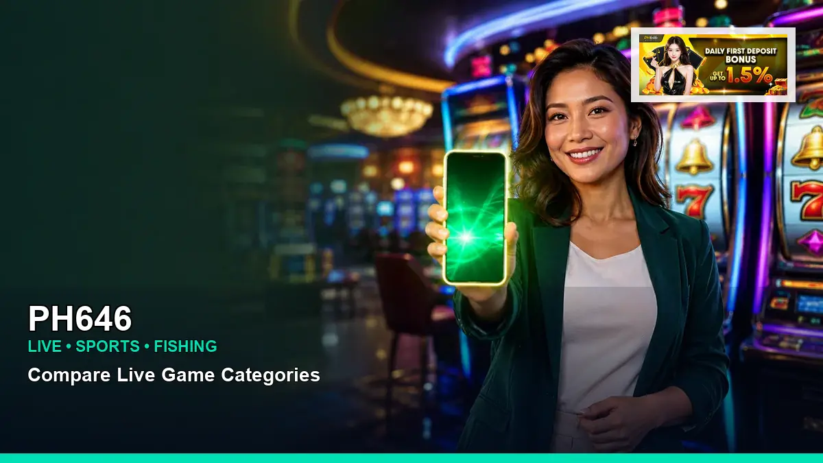PH646 vivid casino first deposit rewards highlighting mobile-friendly casino play
